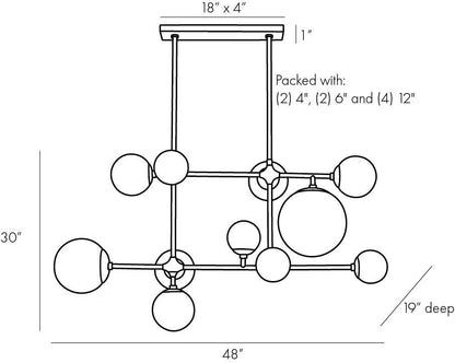 Arteriors Home Hilliard Chandelier 89473