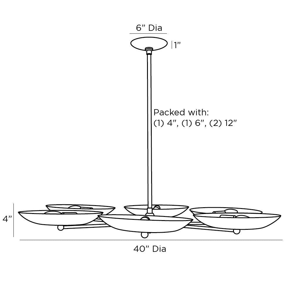 Arteriors Home Griffith Chandelier 89648