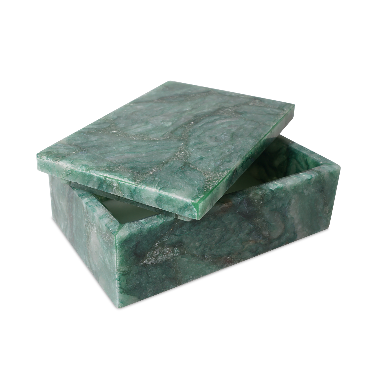 Currey & Co. Green Aventurine Box 1200-0777