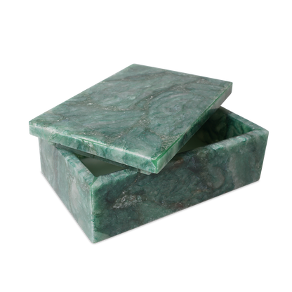 Currey & Co. Green Aventurine Box 1200-0777