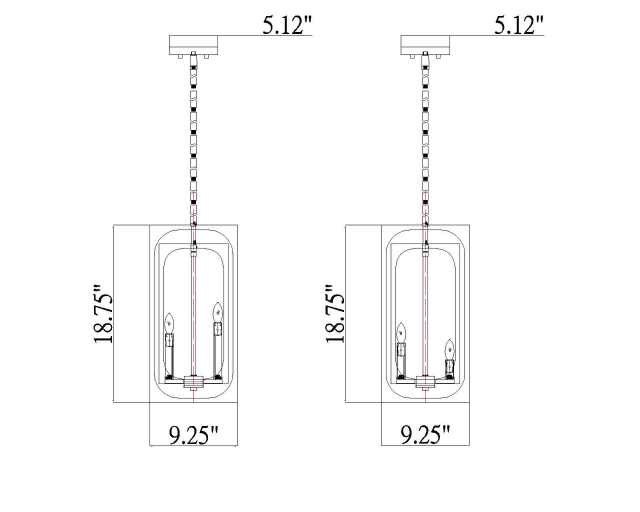 Z-Lite Barclay 6 Light Chandelier in Polished Nickel 482R-6PN