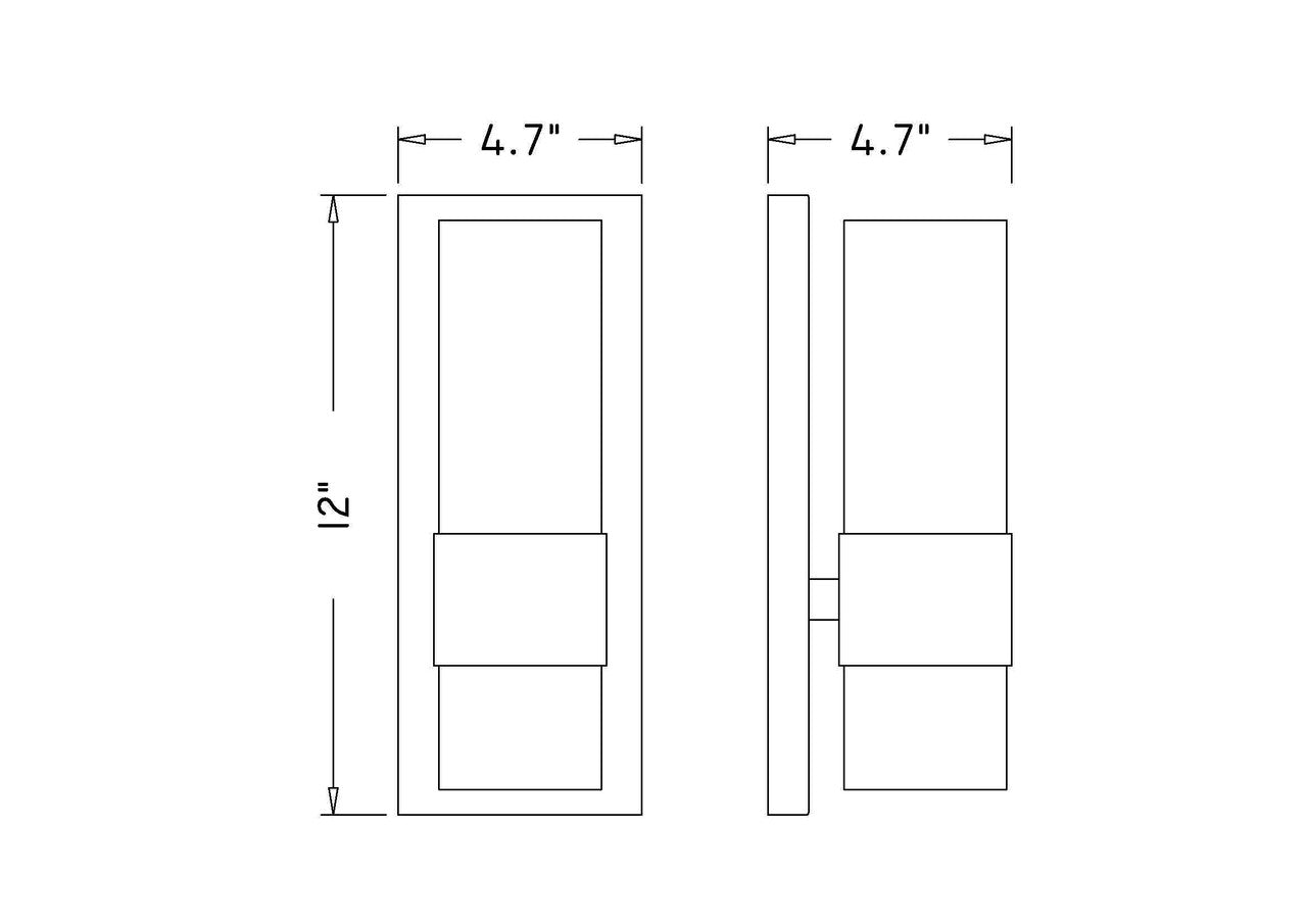 Z-Lite Lawson 1 Light Wall Sconce in Brushed Nickel 343-1S-BN