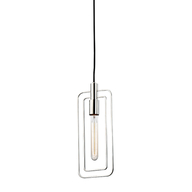 Hudson Valley Lighting Masonville Pendant in Polished Nickel 3030-PN