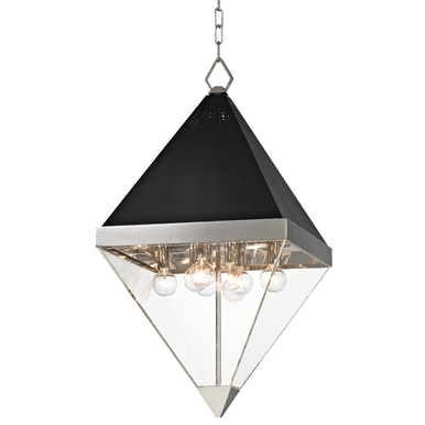 Hudson Valley Lighting Coltrane Lantern in Polished Nickel 4515-PN