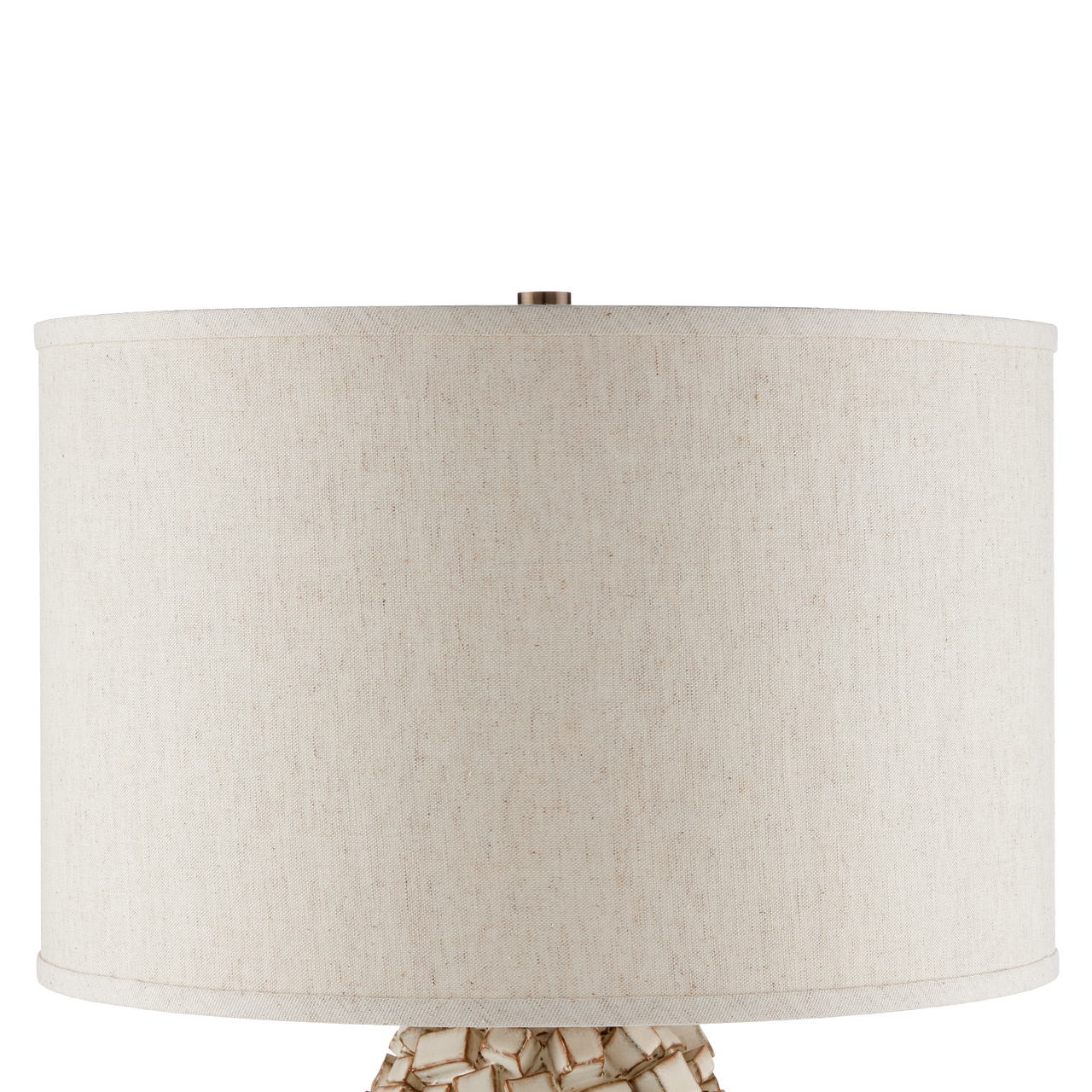 Currey & Co. Sugar Cube Ivory Table Lamp 6000-0922