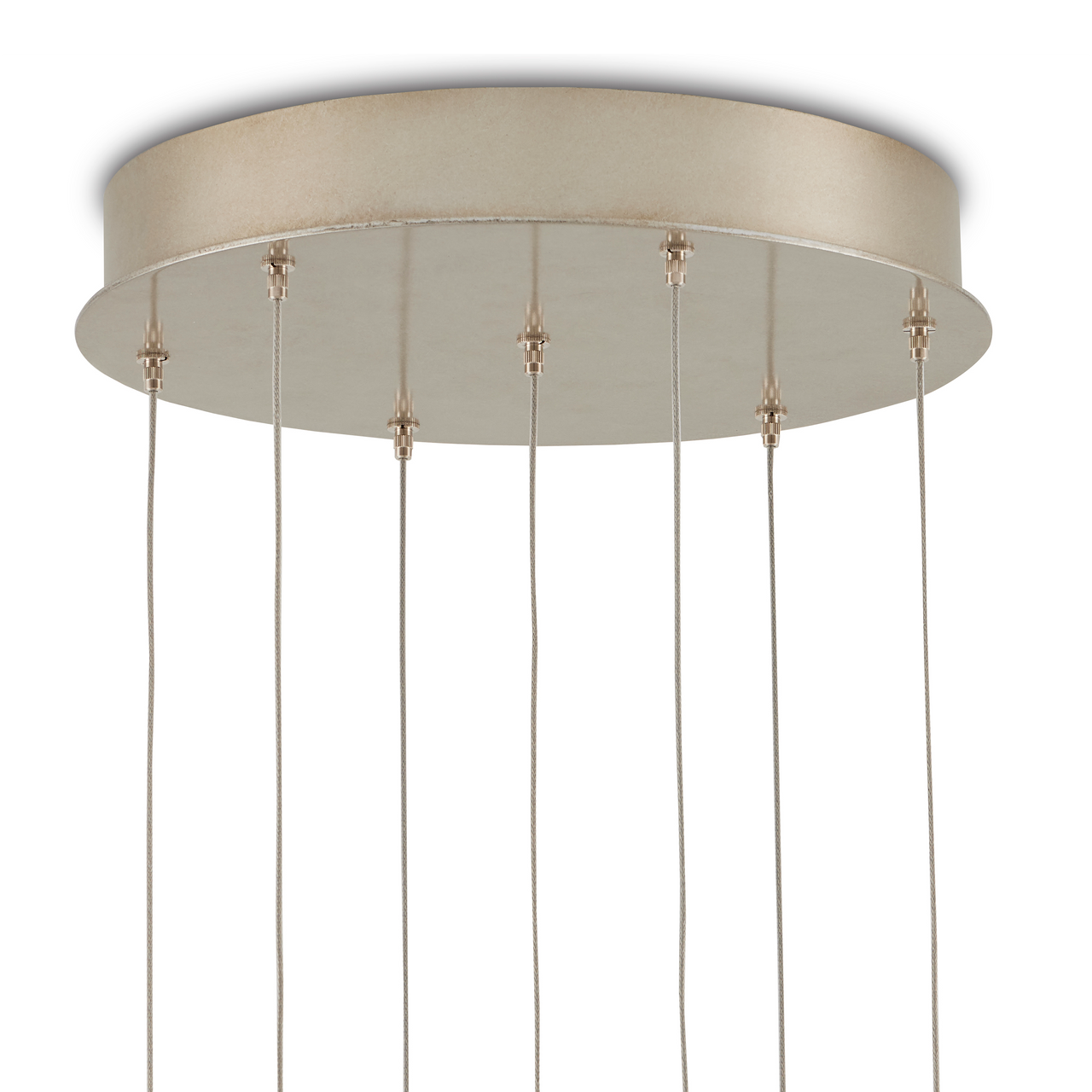 Currey & Co. Parish 7-Light Round Multi-Drop Pendant 9000-1187