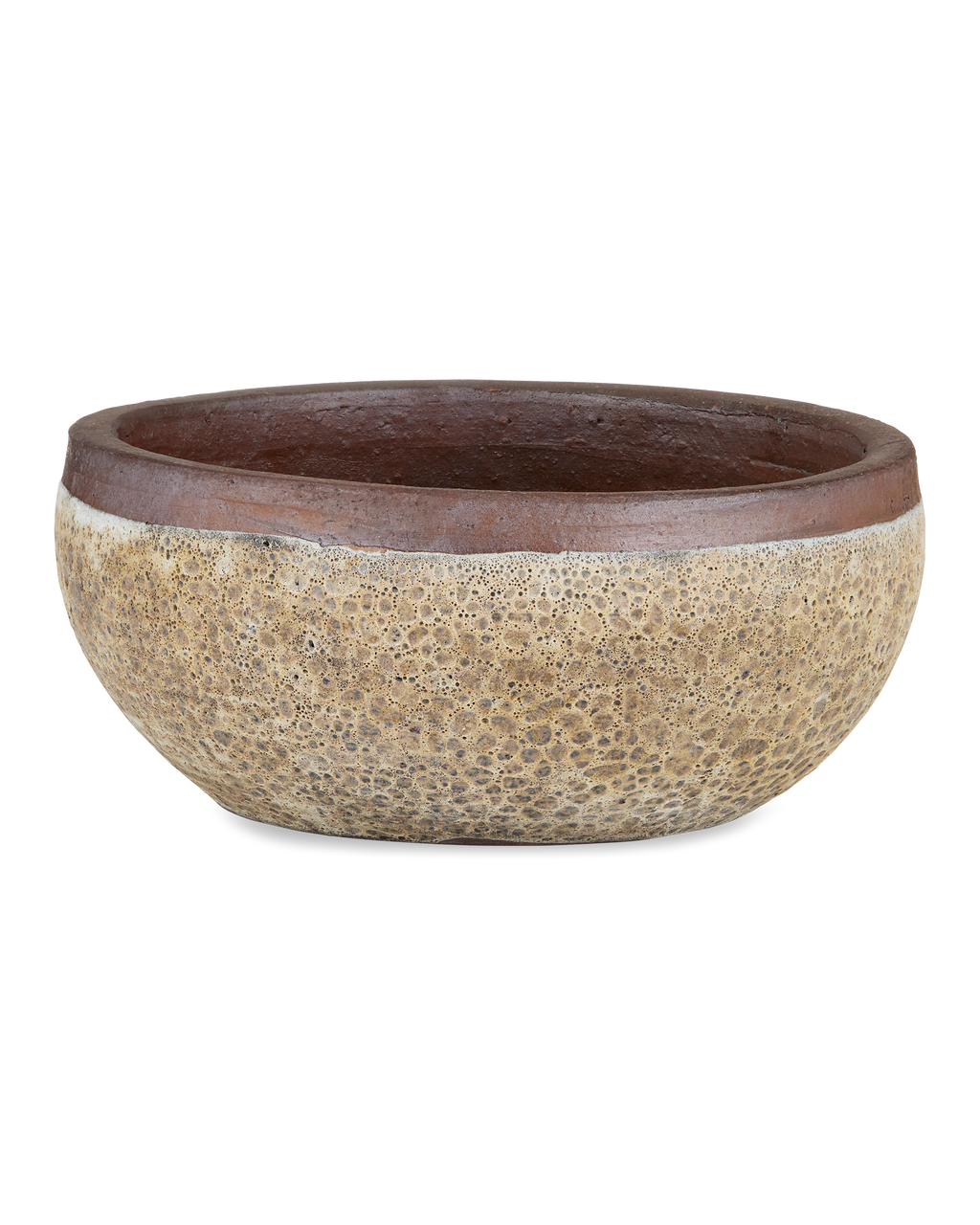 Currey & Co. Lyra Beige Small Planter 2200-0039