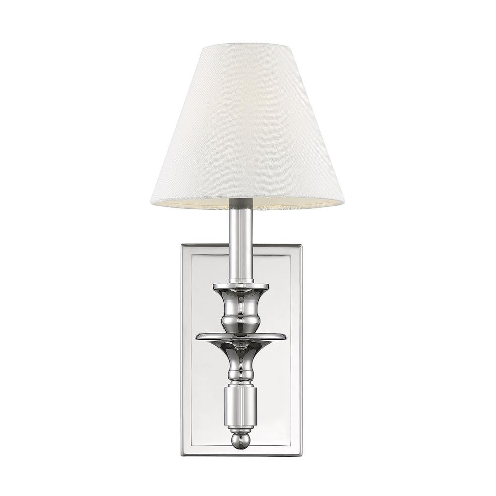 Savoy House Washburn 1-Light Wall Sconce in Polished Nickel 9-0700-1-109