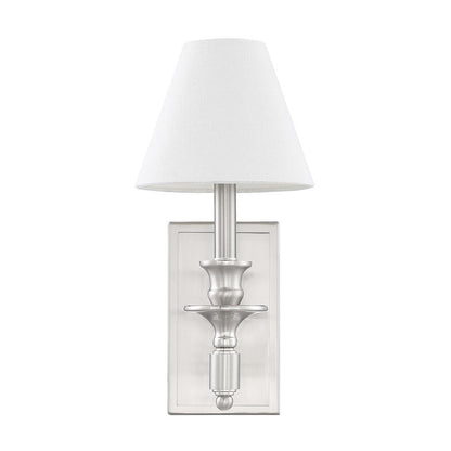 Savoy House Washburn 1-Light Wall Sconce in Satin Nickel 9-0700-1-SN