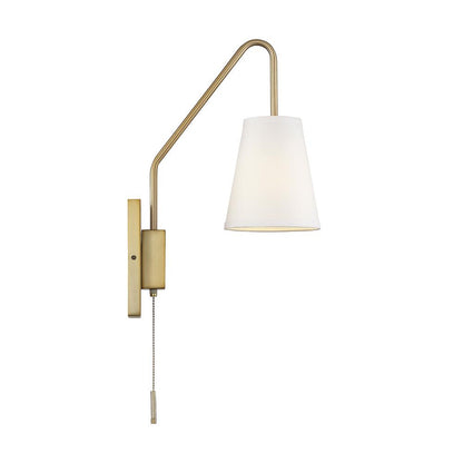 Savoy House Owen 1-Light Adjustable Wall Sconce in Warm Brass 9-0900CP-1-322