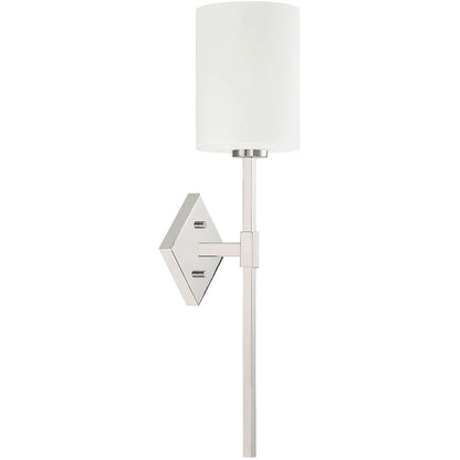 Savoy House Destin 1-Light Wall Sconce in Polished Nickel 9-0902-1-109