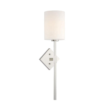 Savoy House Destin 1-Light Wall Sconce in Polished Nickel 9-0902-1-109