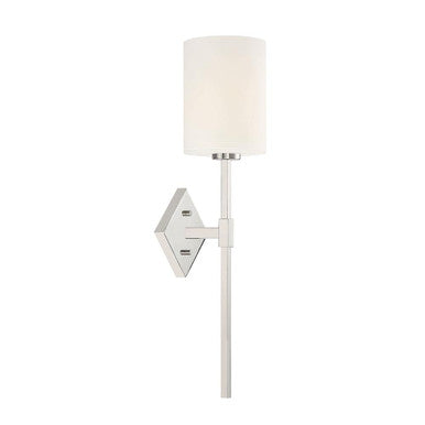 Savoy House Destin 1-Light Wall Sconce in Polished Nickel 9-0902-1-109