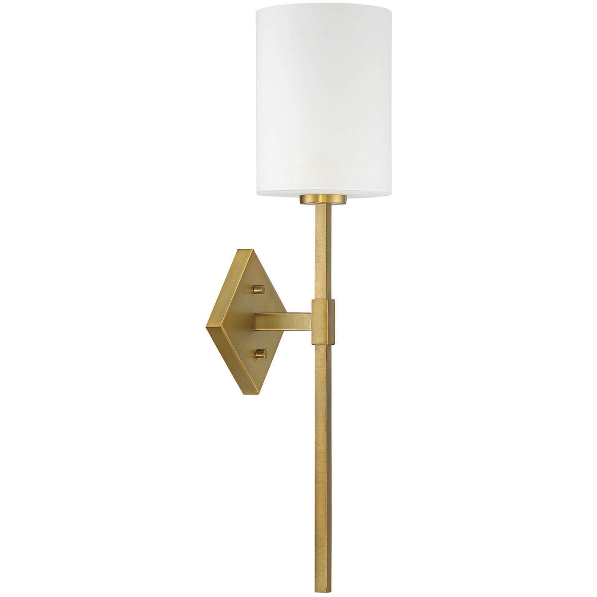 Savoy House Destin 1-Light Wall Sconce in Warm Brass 9-0902-1-322