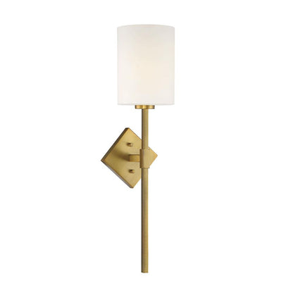 Savoy House Destin 1-Light Wall Sconce in Warm Brass 9-0902-1-322