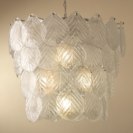 Global Views Murano Leaf Chandelier 9.91122