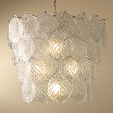 Global Views Murano Leaf Chandelier 9.91122