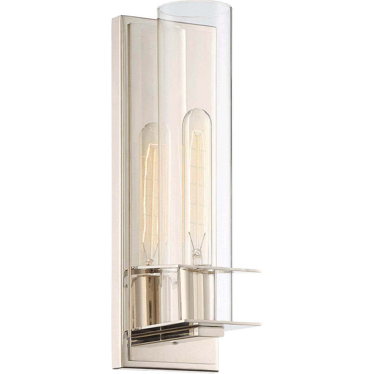 Savoy House Hartford 1 Light Sconce in Polished Nickel 9-100-1-109