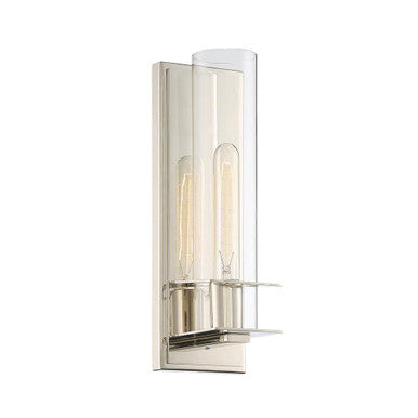 Savoy House Hartford 1-Light Wall Sconce in Polished Nickel 9-100-1-109