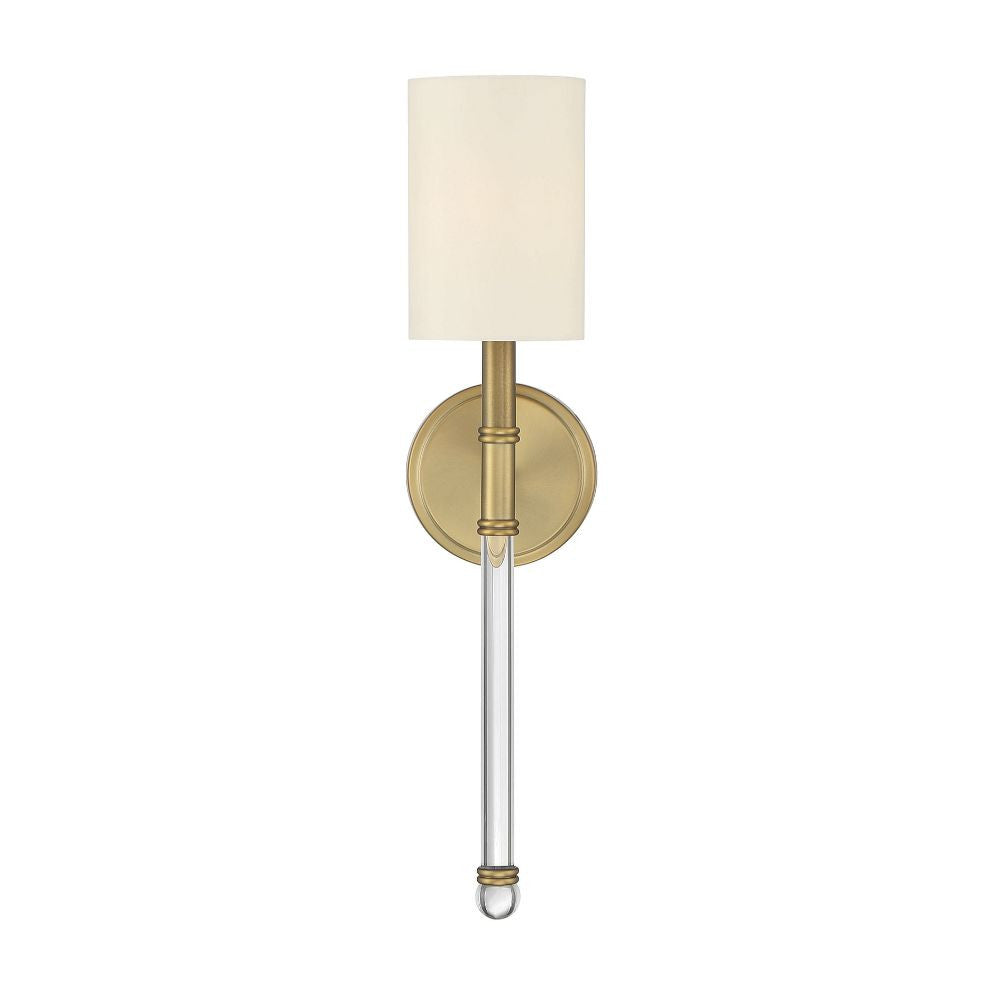 Savoy House Fremont 1-Light Wall Sconce in Warm Brass 9-101-1-322