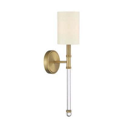 Savoy House Fremont 1-Light Wall Sconce in Warm Brass 9-101-1-322