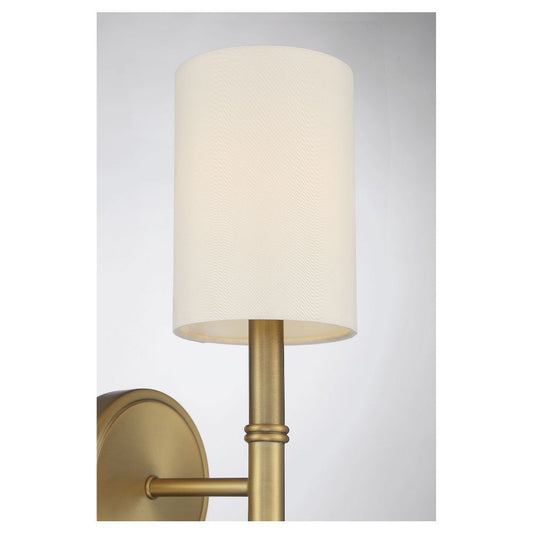 Savoy House Fremont 1-Light Wall Sconce in Warm Brass 9-101-1-322