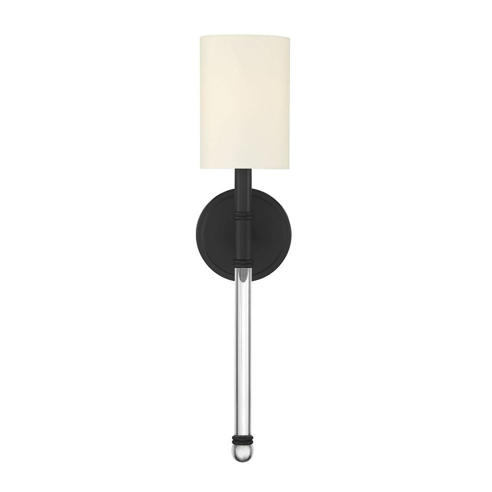 Savoy House Fremont 1-Light Wall Sconce in Matte Black 9-101-1-89