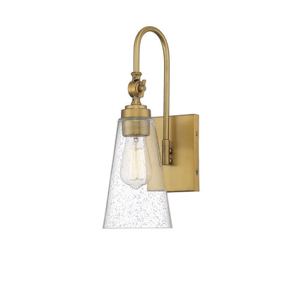 Savoy House York 1-Light Adjustable Wall Sconce in Warm Brass 9-108-1-322