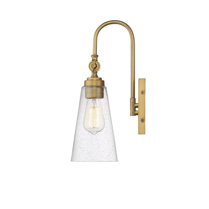 Savoy House York 1-Light Adjustable Wall Sconce in Warm Brass 9-108-1-322