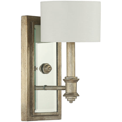 Savoy House Caracas 1-Light Wall Sconce in Argentum 9-1105-1-211