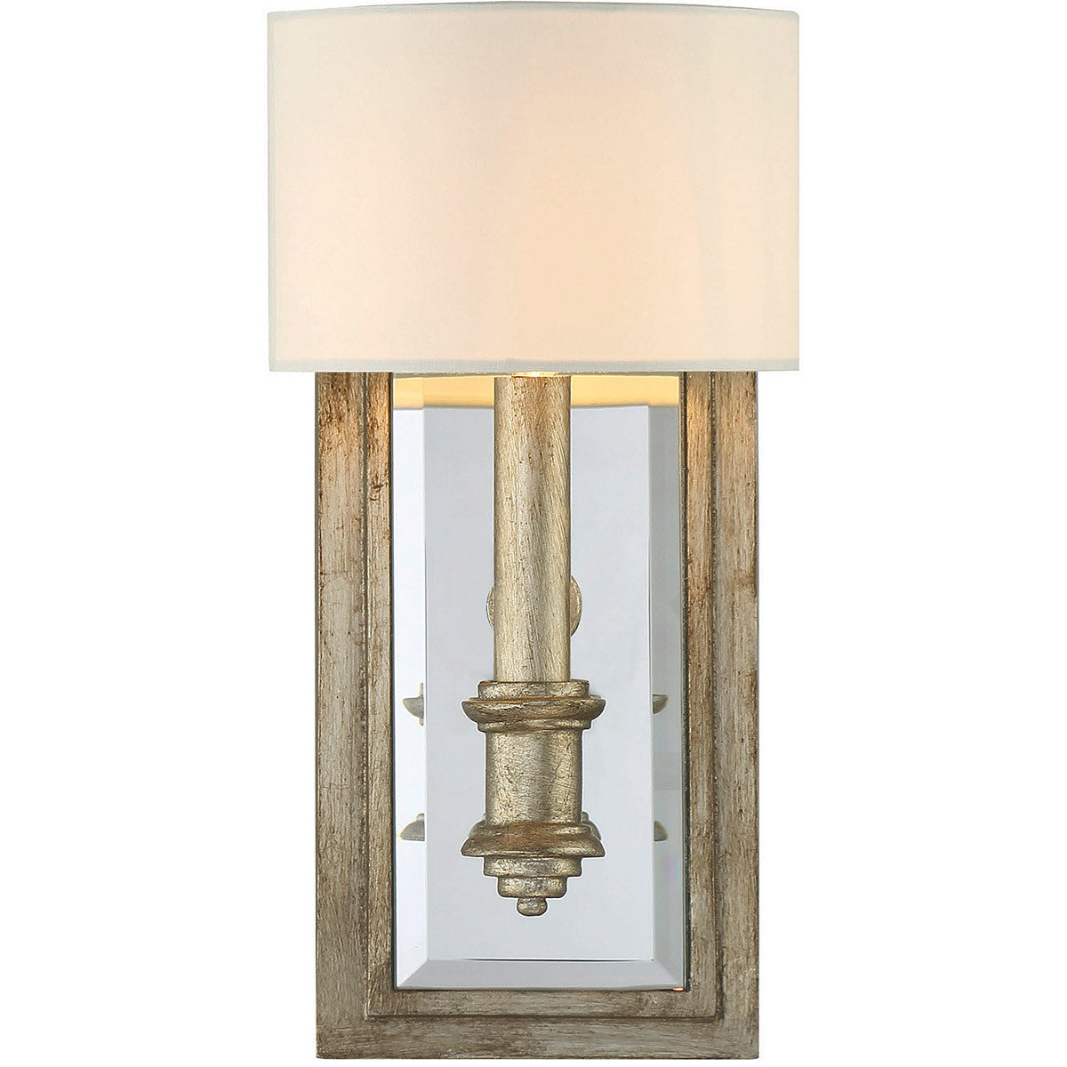 Savoy House Caracas 1-Light Wall Sconce in Argentum 9-1105-1-211