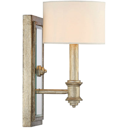 Savoy House Caracas 1-Light Wall Sconce in Argentum 9-1105-1-211