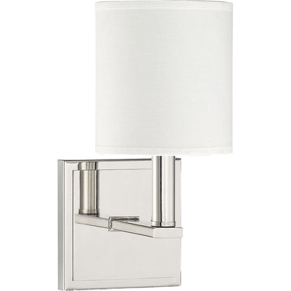 Savoy House Waverly 1-Light Wall Sconce in Polished Nickel 9-1200-1-109