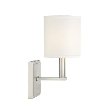 Savoy House Waverly 1-Light Wall Sconce in Polished Nickel 9-1200-1-109