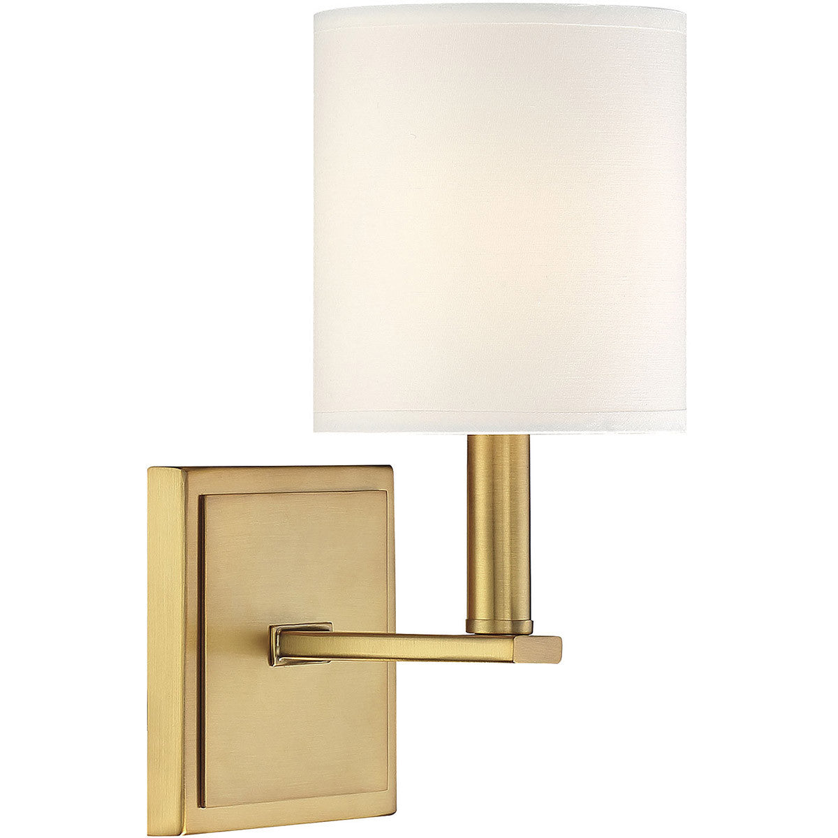 Savoy House Waverly 1-Light Wall Sconce in Warm Brass 9-1200-1-322