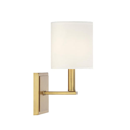 Savoy House Waverly 1-Light Wall Sconce in Warm Brass 9-1200-1-322