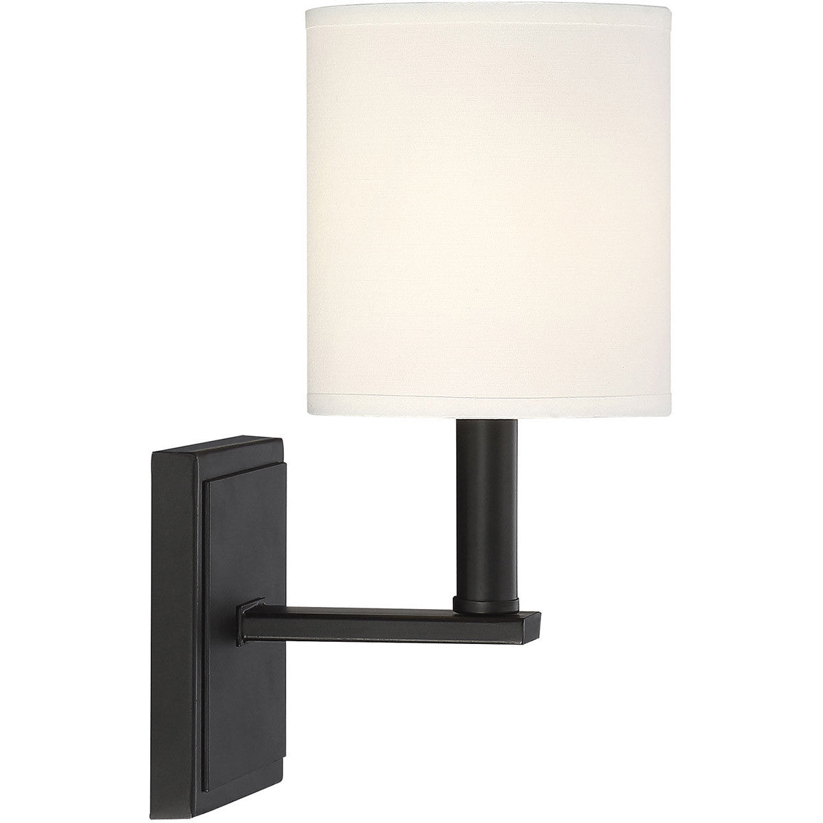 Savoy House Waverly 1-Light Wall Sconce in Matte Black 9-1200-1-89