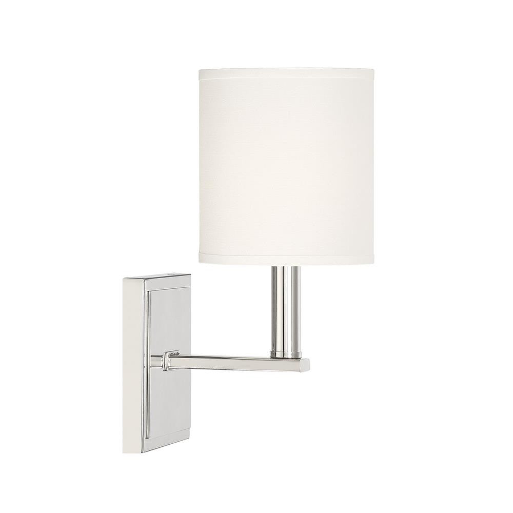 Savoy House Waverly 1-Light Wall Sconce in Satin Nickel 9-1200-1-SN