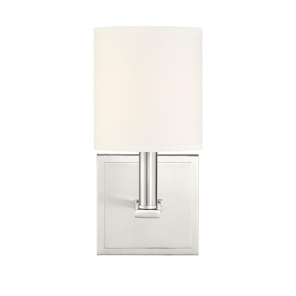 Savoy House Waverly 1-Light Wall Sconce in Satin Nickel 9-1200-1-SN