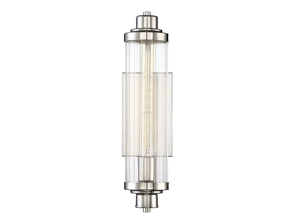 Savoy House Pike 1-Light Wall Sconce in Polished Nickel 9-16000-1-109