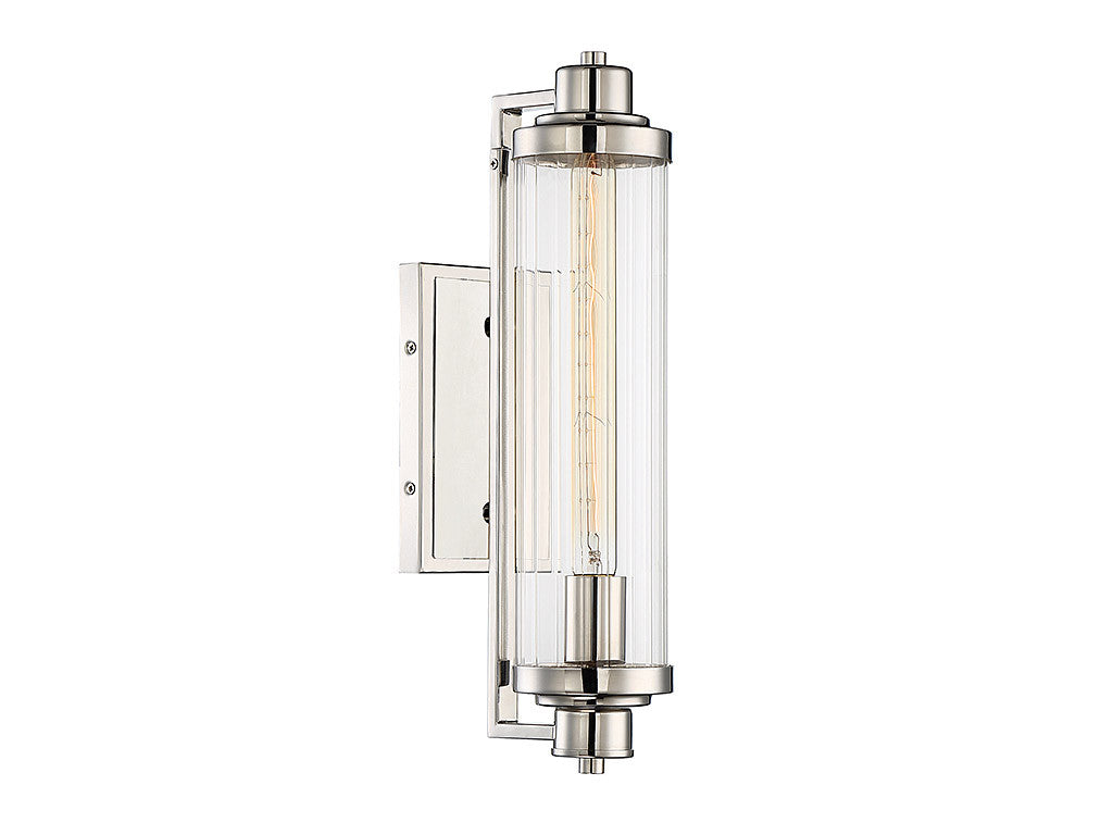 Savoy House Pike 1-Light Wall Sconce in Polished Nickel 9-16000-1-109