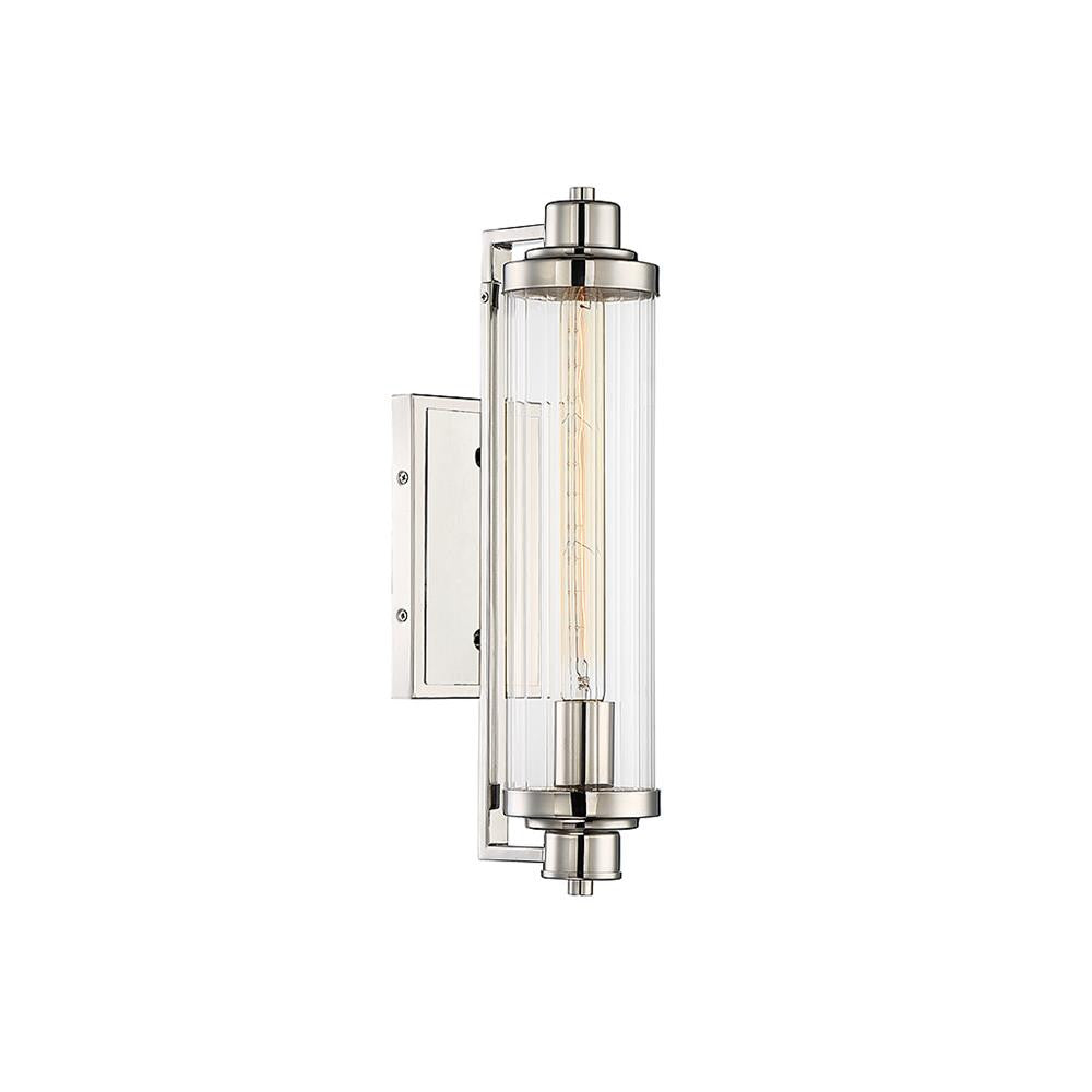 Savoy House Pike 1-Light Wall Sconce in Polished Nickel 9-16000-1-109