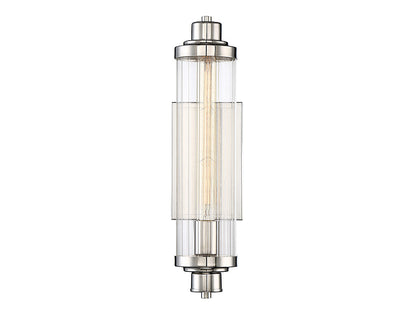 Savoy House Pike 1 Light Wall Sconce in Polished Nickel 9-16000-1-109