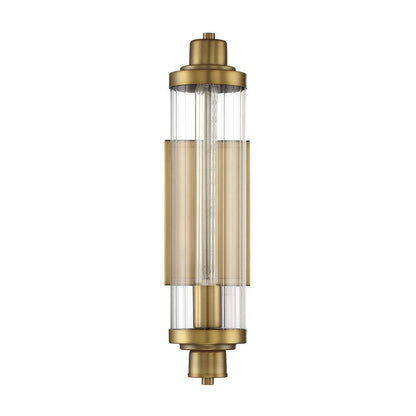 Savoy House Pike 1-Light Wall Sconce in Warm Brass 9-16000-1-322