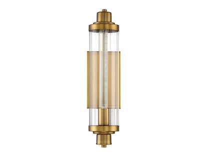 Savoy House Pike 1-Light Wall Sconce in Warm Brass 9-16000-1-322