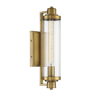 Savoy House Pike 1-Light Wall Sconce in Warm Brass 9-16000-1-322