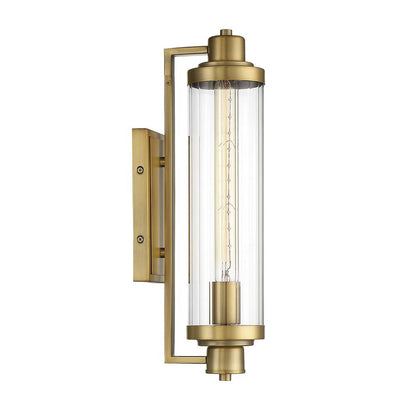 Savoy House Pike 1-Light Wall Sconce in Warm Brass 9-16000-1-322