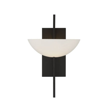 Savoy House Fallon 1-Light Wall Sconce in Matte Black 9-1615-1-89