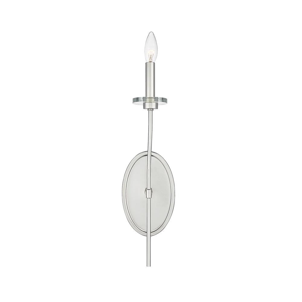 Savoy House Richfield 1-Light Wall Sconce in Polished Nickel 9-176-1-109