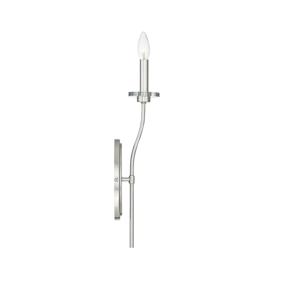 Savoy House Richfield 1-Light Wall Sconce in Polished Nickel 9-176-1-109